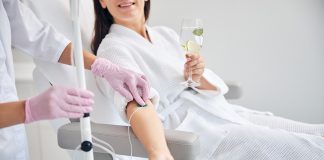 skin whitening iv drip