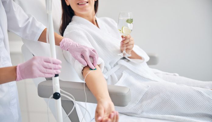 skin whitening iv drip